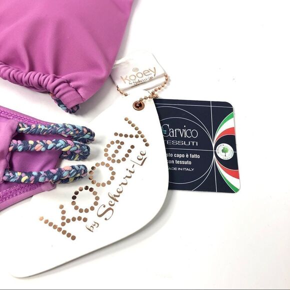 Nwt Kooey Australia "Katie" Purple Bikini US XS - Picture 11 of 16